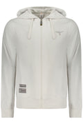 MILITARY ACADEMY MEN'S WHITE ZIP-UP SWEATSHIRT