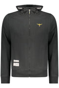 MILITARY ACADEMY MEN'S BLACK ZIP-UP SWEATSHIRT