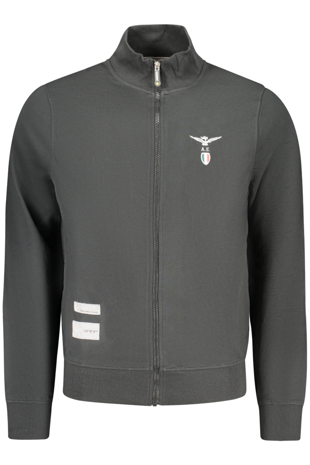 MILITARY ACADEMY MEN'S BLACK ZIP-UP SWEATSHIRT