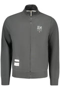 MILITARY ACADEMY MEN'S BLACK ZIP-UP SWEATSHIRT