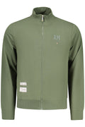MILITARY ACADEMY MEN'S GREEN ZIP-UP SWEATSHIRT