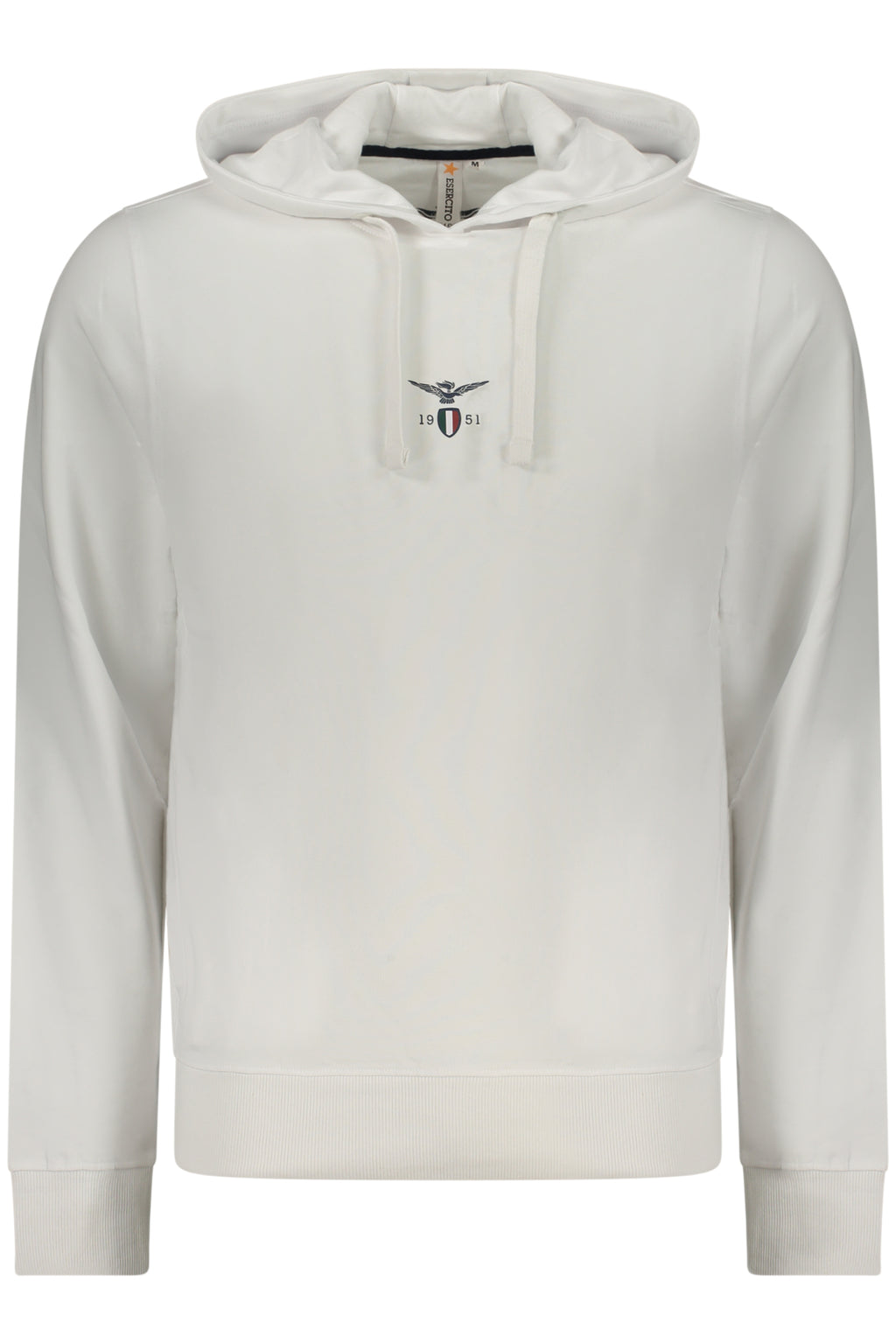 MILITARY ACADEMY MEN'S WHITE ZIP-UP SWEATSHIRT