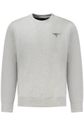MILITARY ACADEMY MEN'S ZIP-UP SWEATSHIRT, GREY