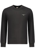 MILITARY ACADEMY MEN'S BLACK ZIP-UP SWEATSHIRT