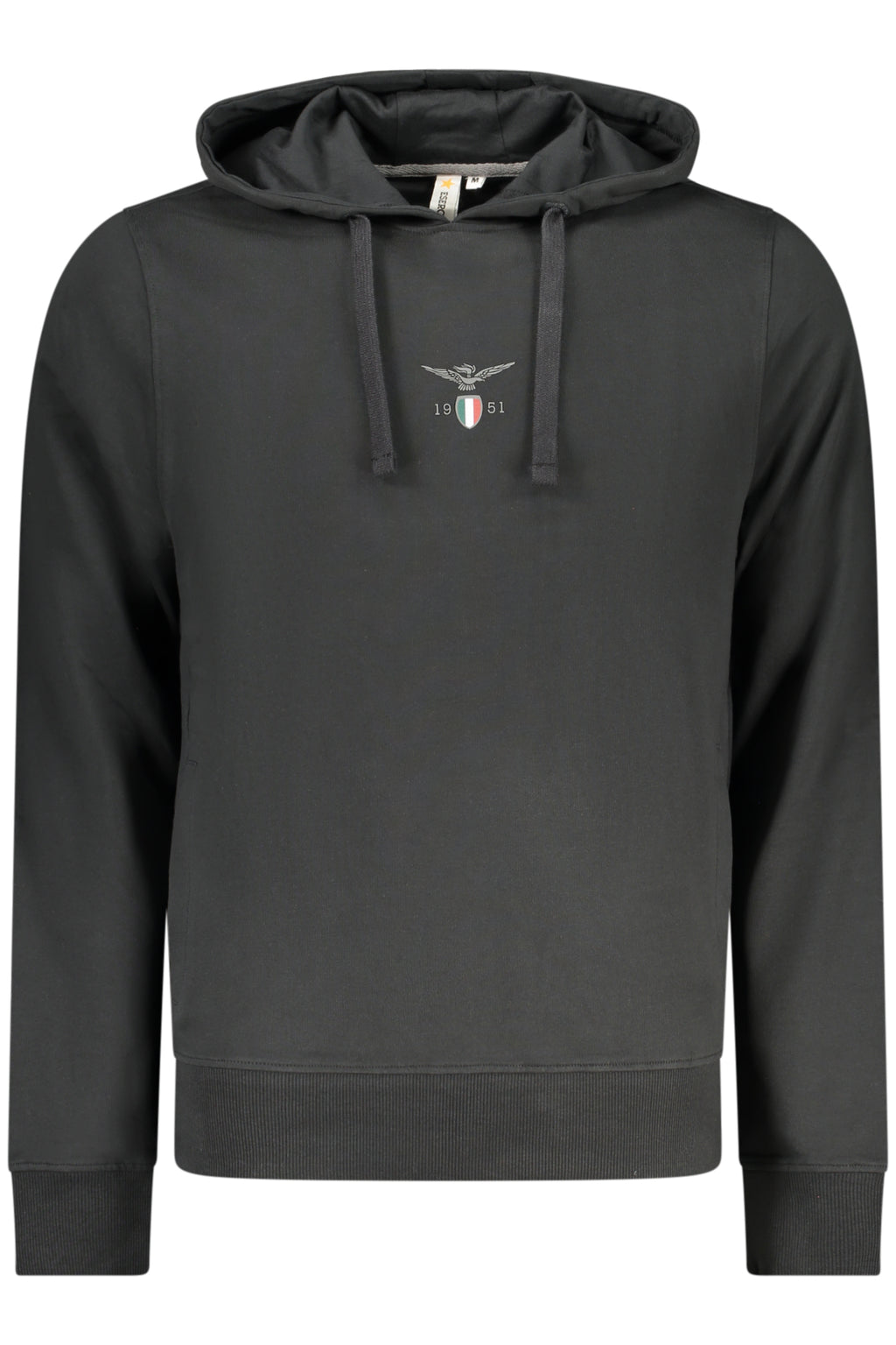 MILITARY ACADEMY MEN'S BLACK ZIP-UP SWEATSHIRT