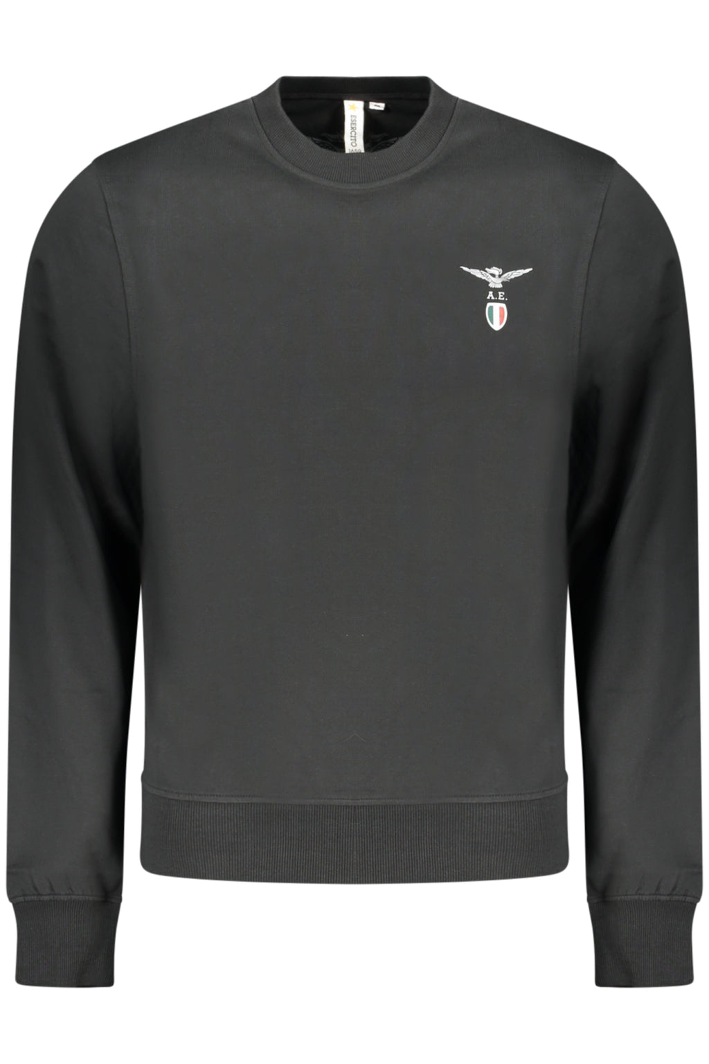 MILITARY ACADEMY MEN'S BLACK ZIP-UP SWEATSHIRT