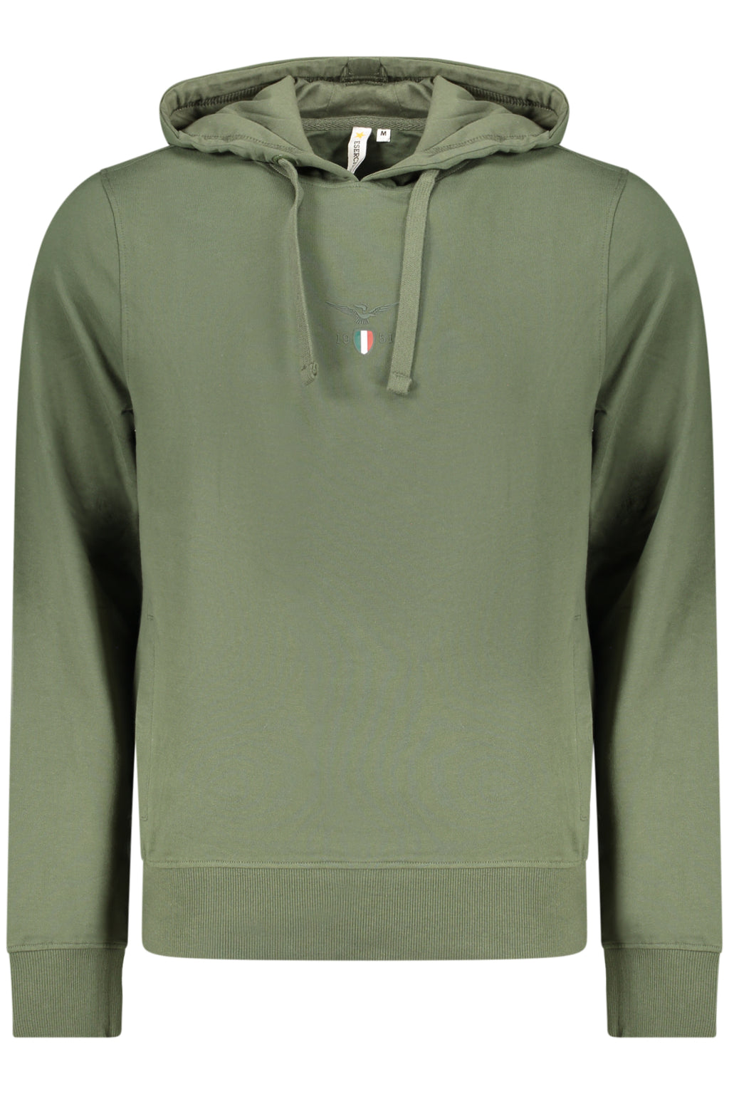 MILITARY ACADEMY MEN'S ZIP-UP SWEATSHIRT, GREEN