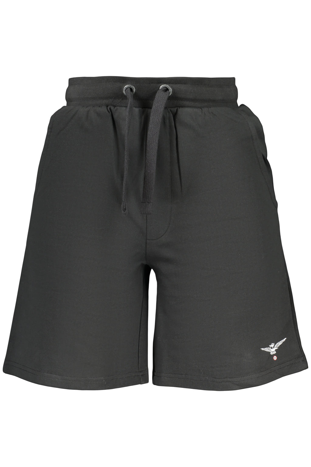 MILITARY ACADEMY MEN'S BLACK SHORT TRACKSUIT TROUSERS