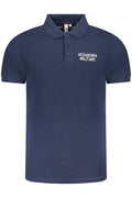 MILITARY ACADEMY MEN'S BLUE SHORT SLEEVE POLO