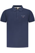 MILITARY ACADEMY MEN'S BLUE SHORT SLEEVE POLO