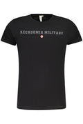 MILITARY ACADEMY BLACK MEN'S SHORT SLEEVE T-SHIRT
