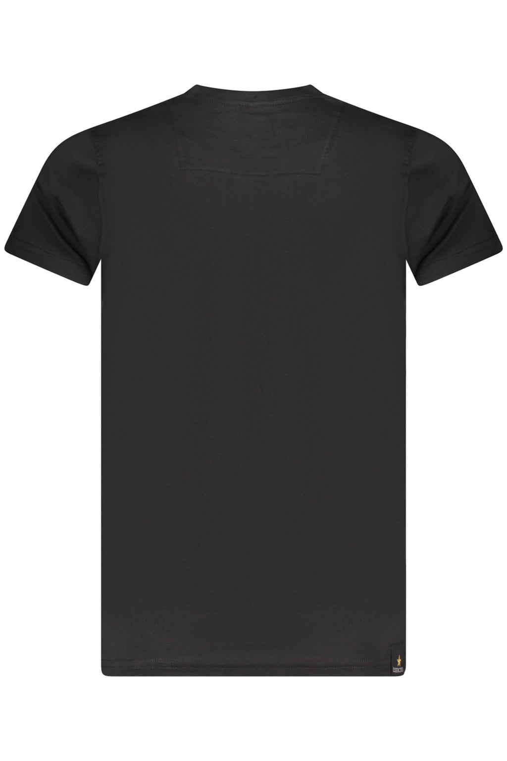 MILITARY ACADEMY BLACK MEN'S SHORT SLEEVE T-SHIRT