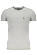 ERONAUTICA MILITARE MEN'S GRAY SHORT SLEEVE T-SHIRT