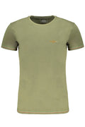 ERONAUTICA MILITARE GREEN MEN'S SHORT SLEEVED T-SHIRT