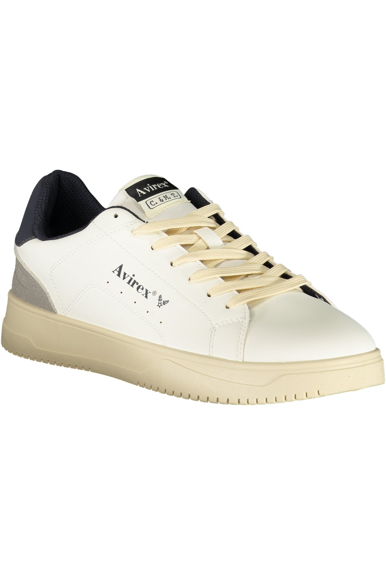 AVIREX MEN'S WHITE SPORTS FOOTWEAR