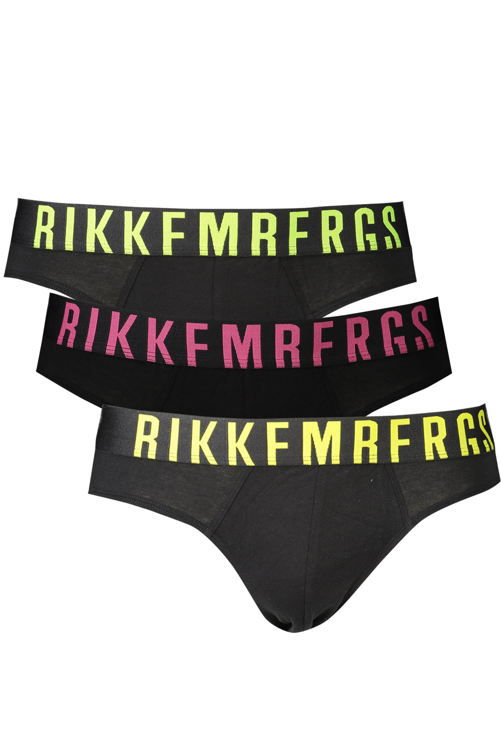 BIKKEMBERGS MEN'S BLACK SLIP
