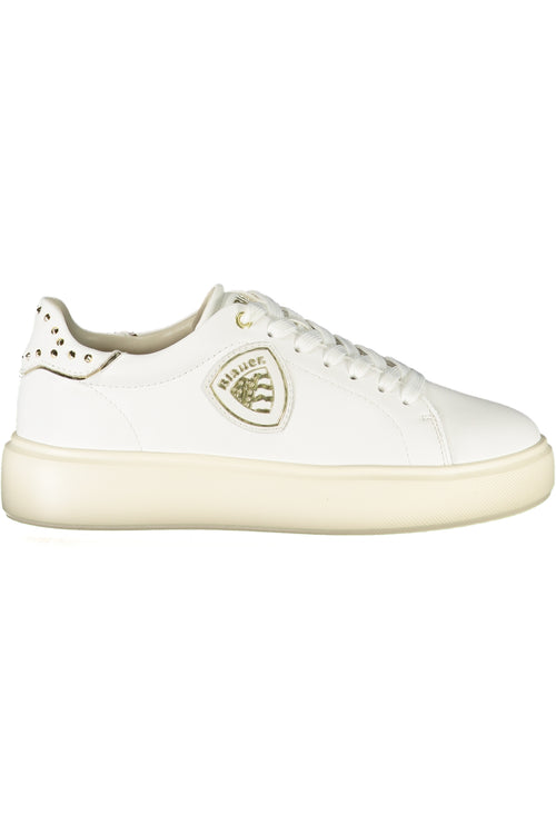 BLAUER WOMEN'S WHITE SPORTS SHOES