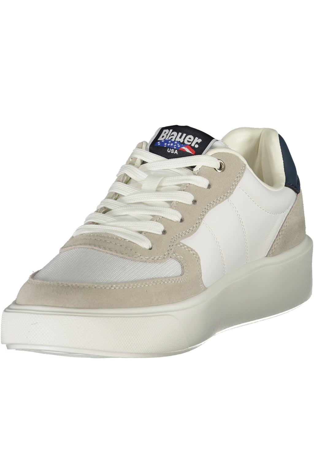 BLAUER SPORTS SHOES MEN WHITE