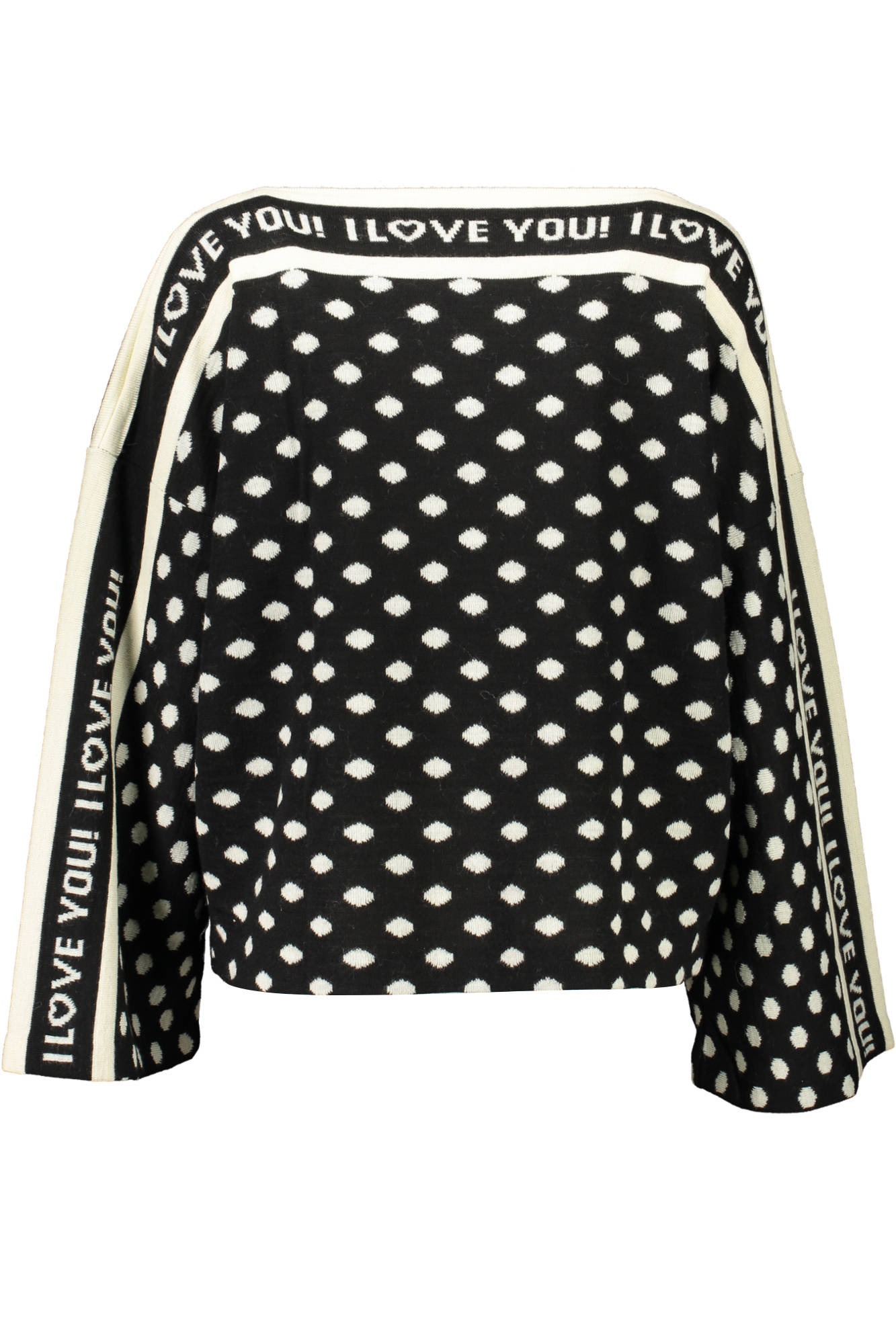 BLUGIRL BLACK WOMAN SWEATER