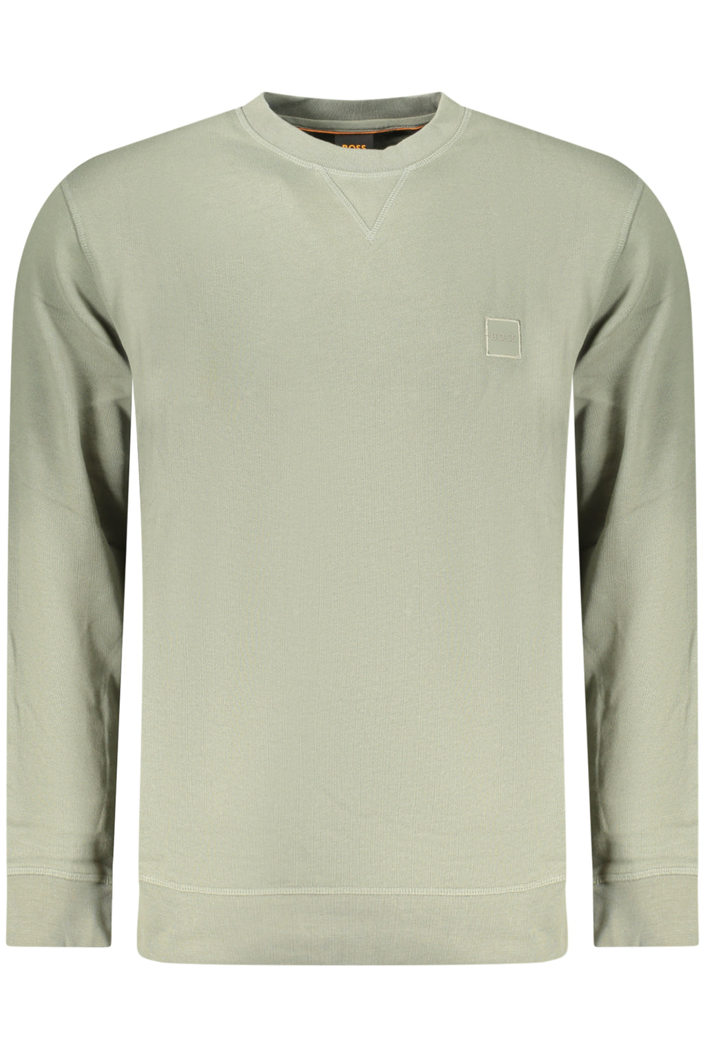 BOSS MEN'S ZIP-UP SWEATSHIRT, GREEN