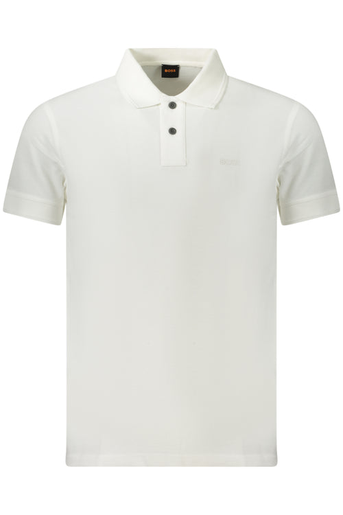 BOSS POLO SHORT SLEEVE MEN WHITE