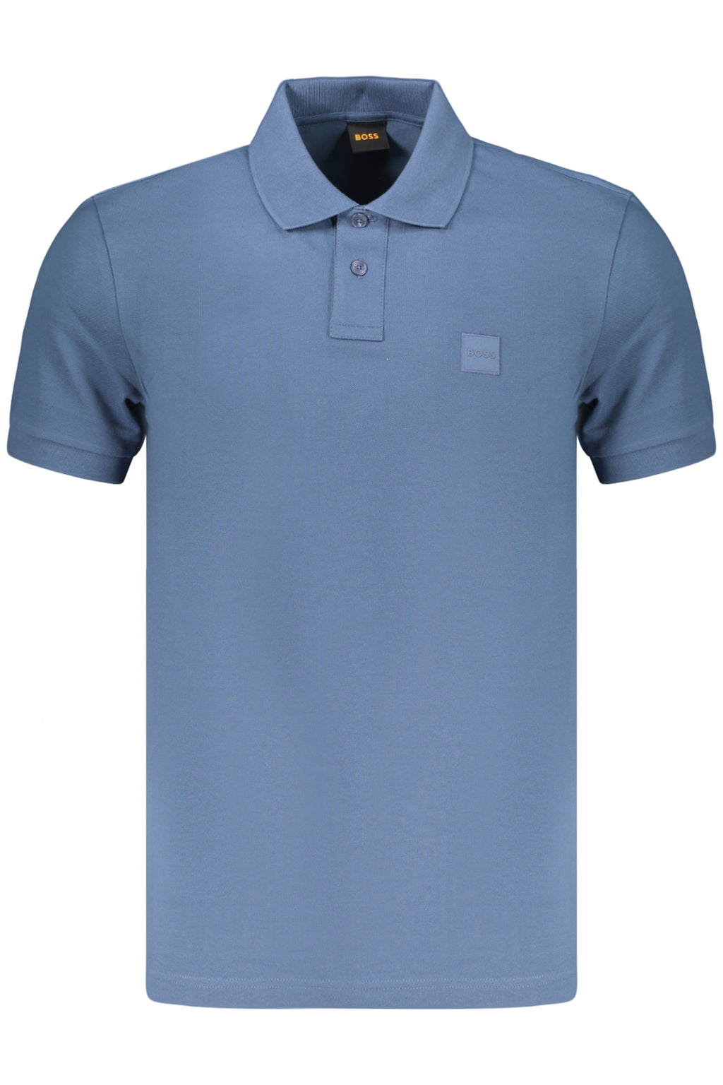 BOSS MEN'S SHORT-SLEEVE POLO SHIRT, BLUE