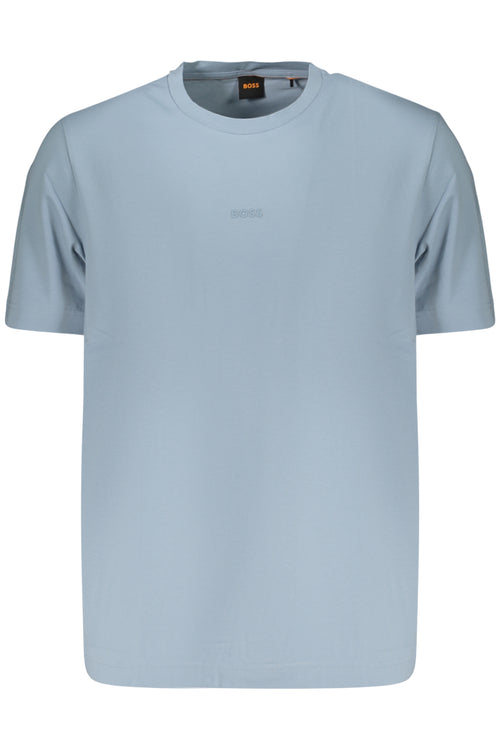 BOSS MEN'S SHORT-SLEEVED T-SHIRT, BLUE