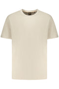 BOSS MEN'S SHORT-SLEEVE T-SHIRT BEIGE