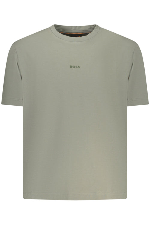 BOSS MEN'S SHORT-SLEEVED T-SHIRT GREEN