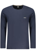 BOSS MEN'S LONG-SLEEVED T-SHIRT, BLUE