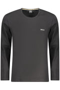 BOSS MEN'S LONG-SLEEVED T-SHIRT BLACK