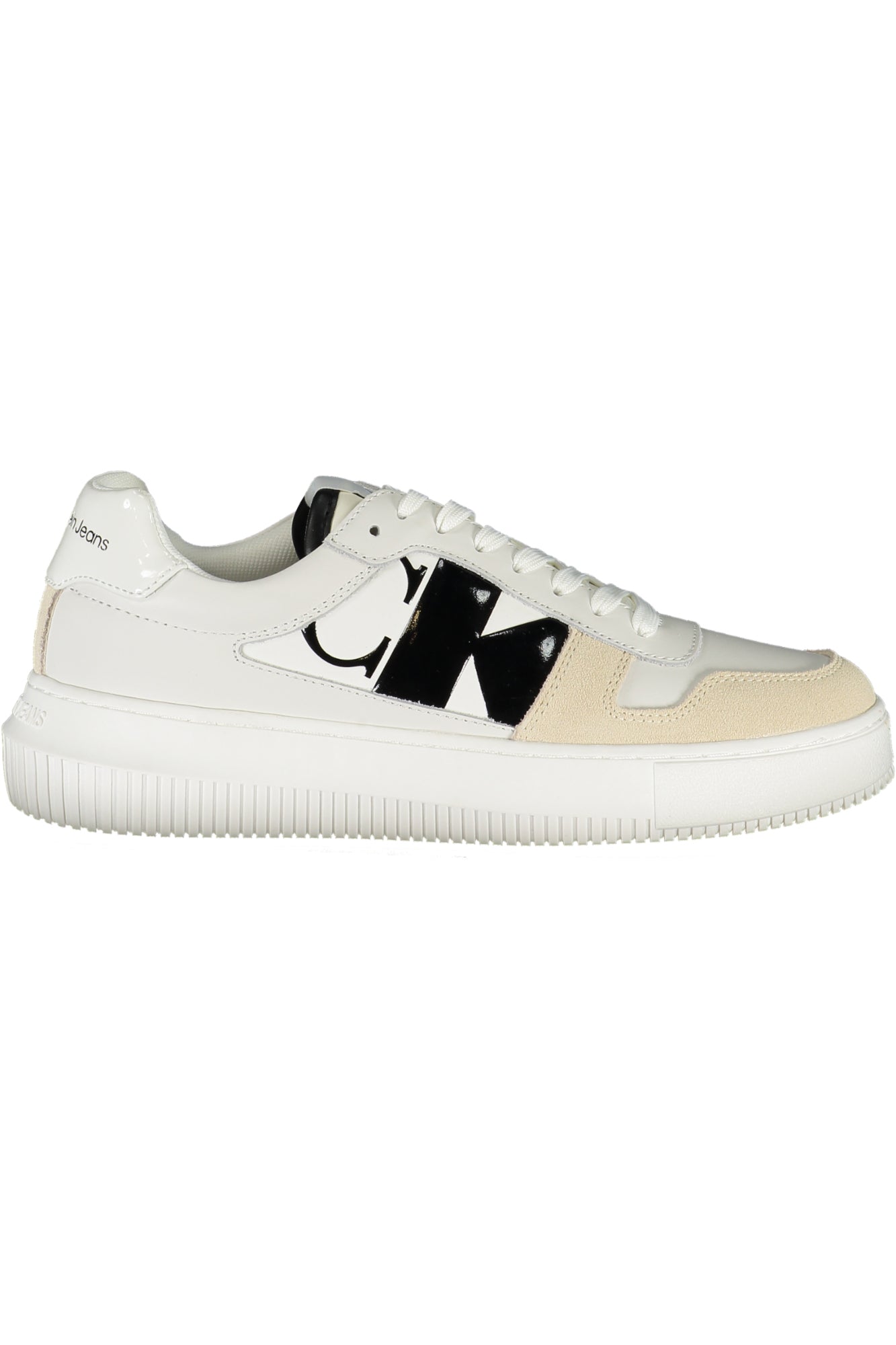 CALVIN KLEIN WHITE WOMEN'S SPORTS SHOES