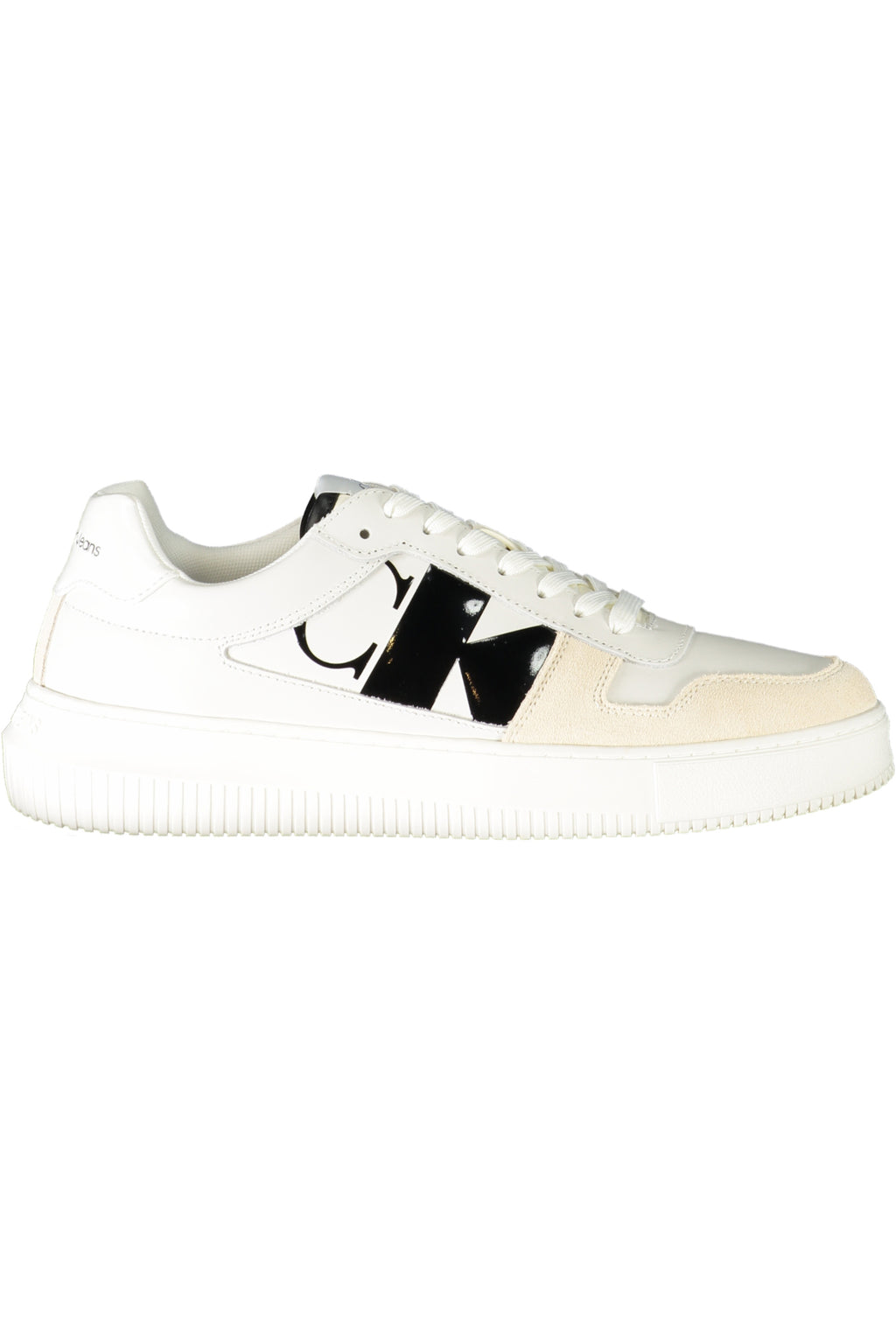 CALVIN KLEIN WHITE MEN'S SPORTS SHOES