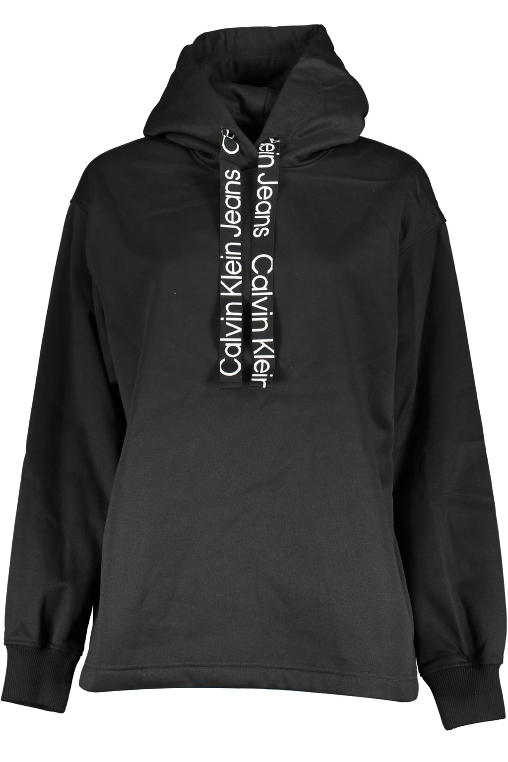 CALVIN KLEIN WOMEN'S ZIPLESS SWEATSHIRT BLACK