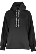 CALVIN KLEIN WOMEN'S ZIPLESS SWEATSHIRT BLACK