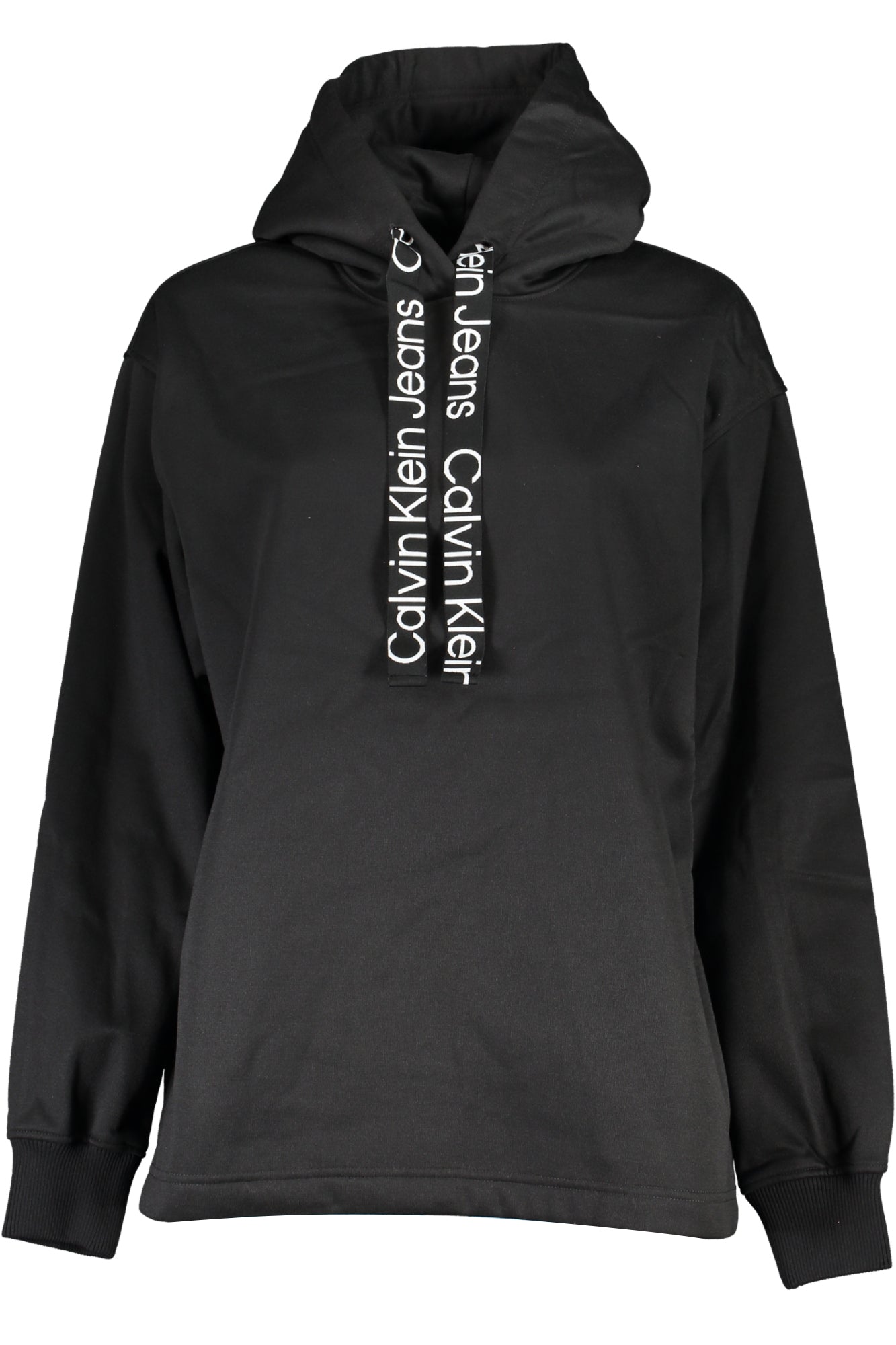 CALVIN KLEIN WOMEN'S ZIPLESS SWEATSHIRT BLACK