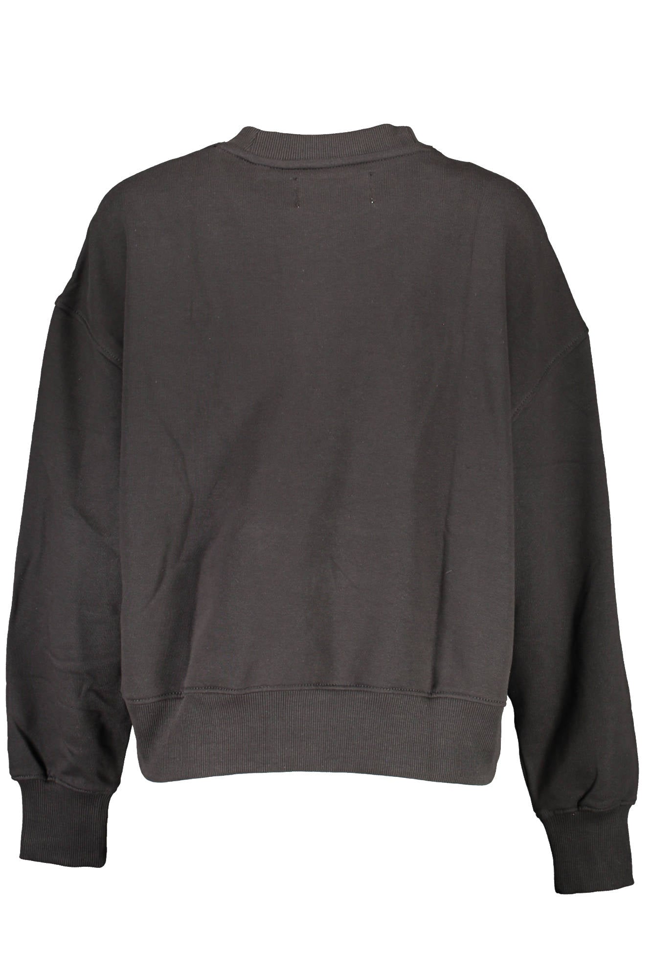 CALVIN KLEIN WOMEN'S ZIPLESS SWEATSHIRT BLACK