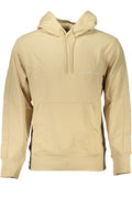 CALVIN KLEIN MEN'S BEIGE ZIPLESS SWEATSHIRT