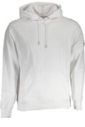 CALVIN KLEIN MEN'S ZIP-UP SWEATSHIRT WHITE