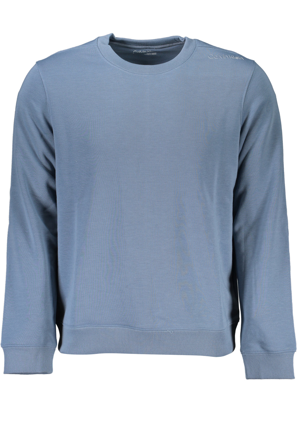CALVIN KLEIN MEN'S BLUE ZIPLESS SWEATSHIRT