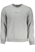 CALVIN KLEIN MEN'S GRAY ZIPLESS SWEATSHIRT