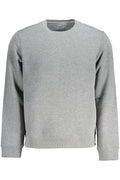 CALVIN KLEIN MEN'S ZIP-UP SWEATSHIRT GREY