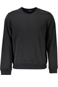 CALVIN KLEIN MEN'S BLACK ZIPLESS SWEATSHIRT