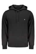CALVIN KLEIN MEN'S BLACK ZIPLESS SWEATSHIRT