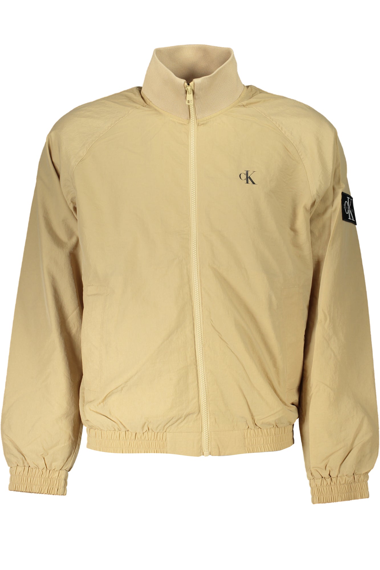 CALVIN KLEIN MEN'S BEIGE SPORTS JACKET