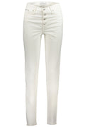 CALVIN KLEIN WOMEN'S DENIM JEANS WHITE