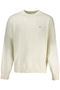 CALVIN KLEIN MEN'S WHITE SWEATER