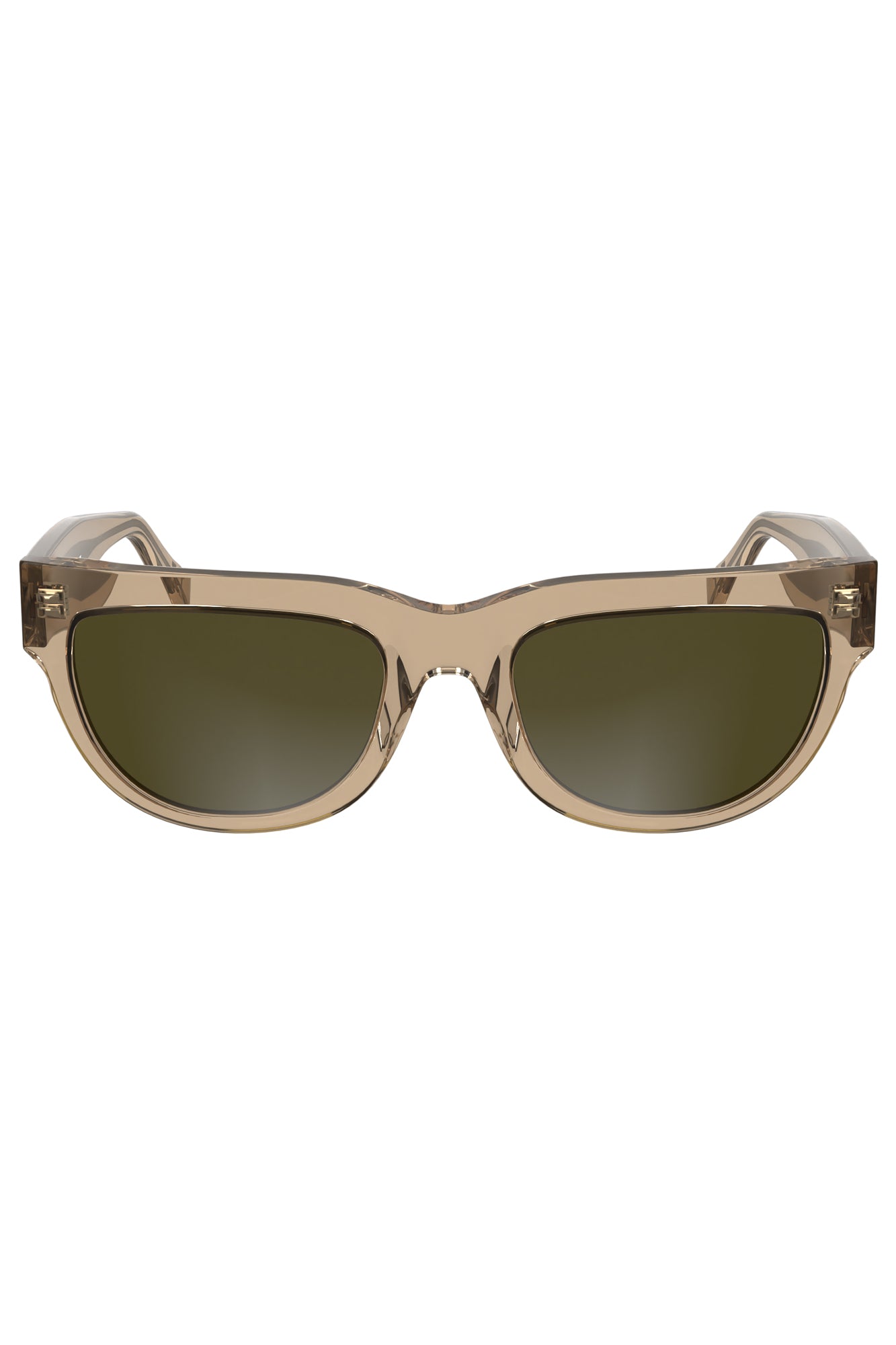 CALVIN KLEIN WOMEN'S SUNGLASSES BROWN