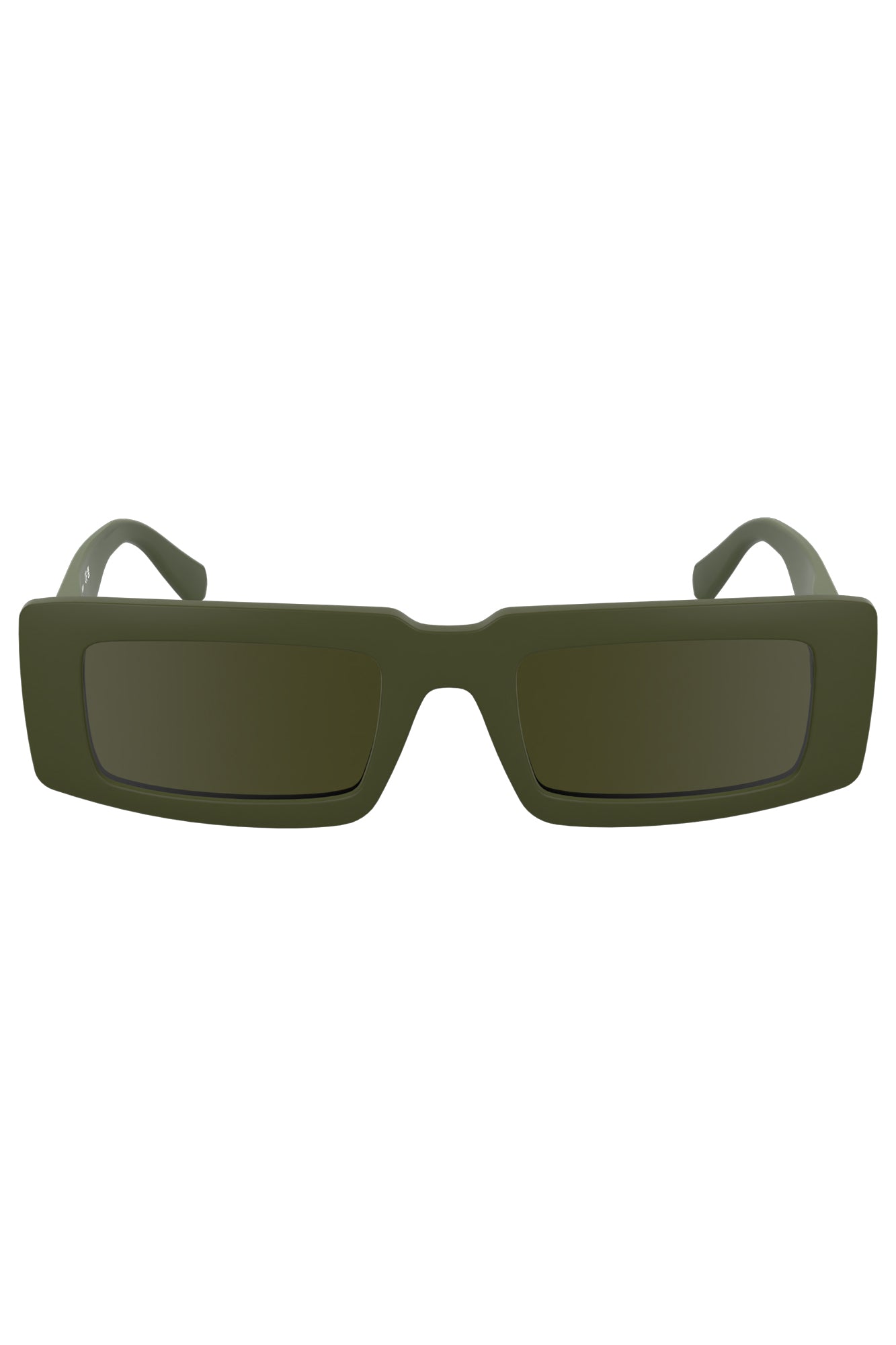 CALVIN KLEIN WOMEN'S SUNGLASSES GREEN