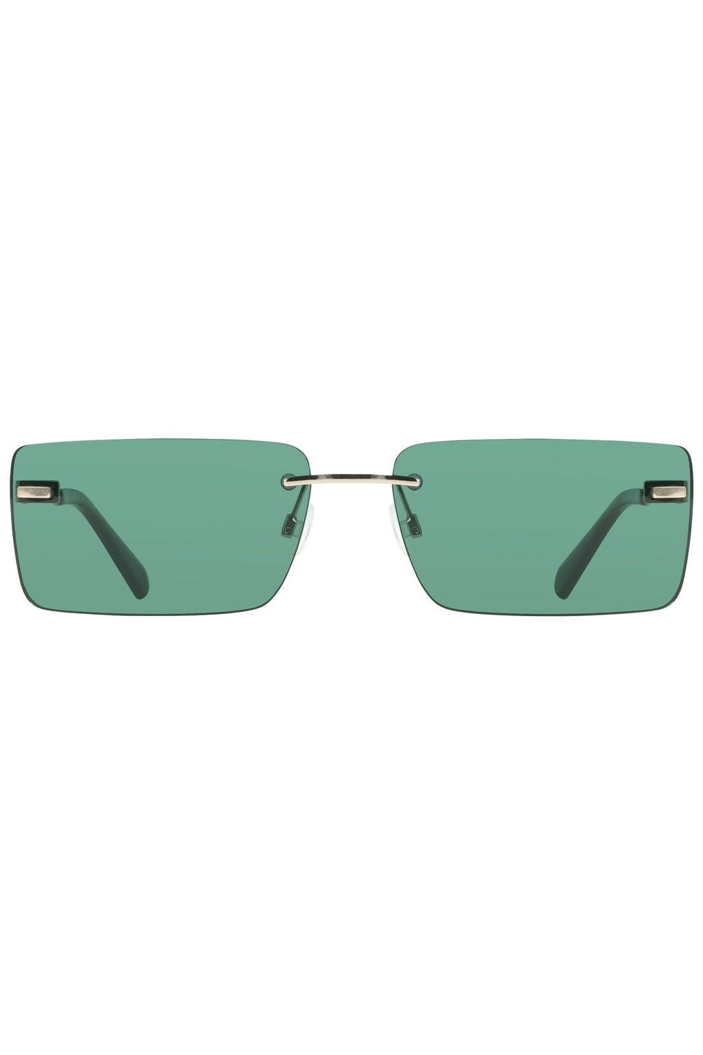 CALVIN KLEIN WOMEN'S SUNGLASSES GREEN